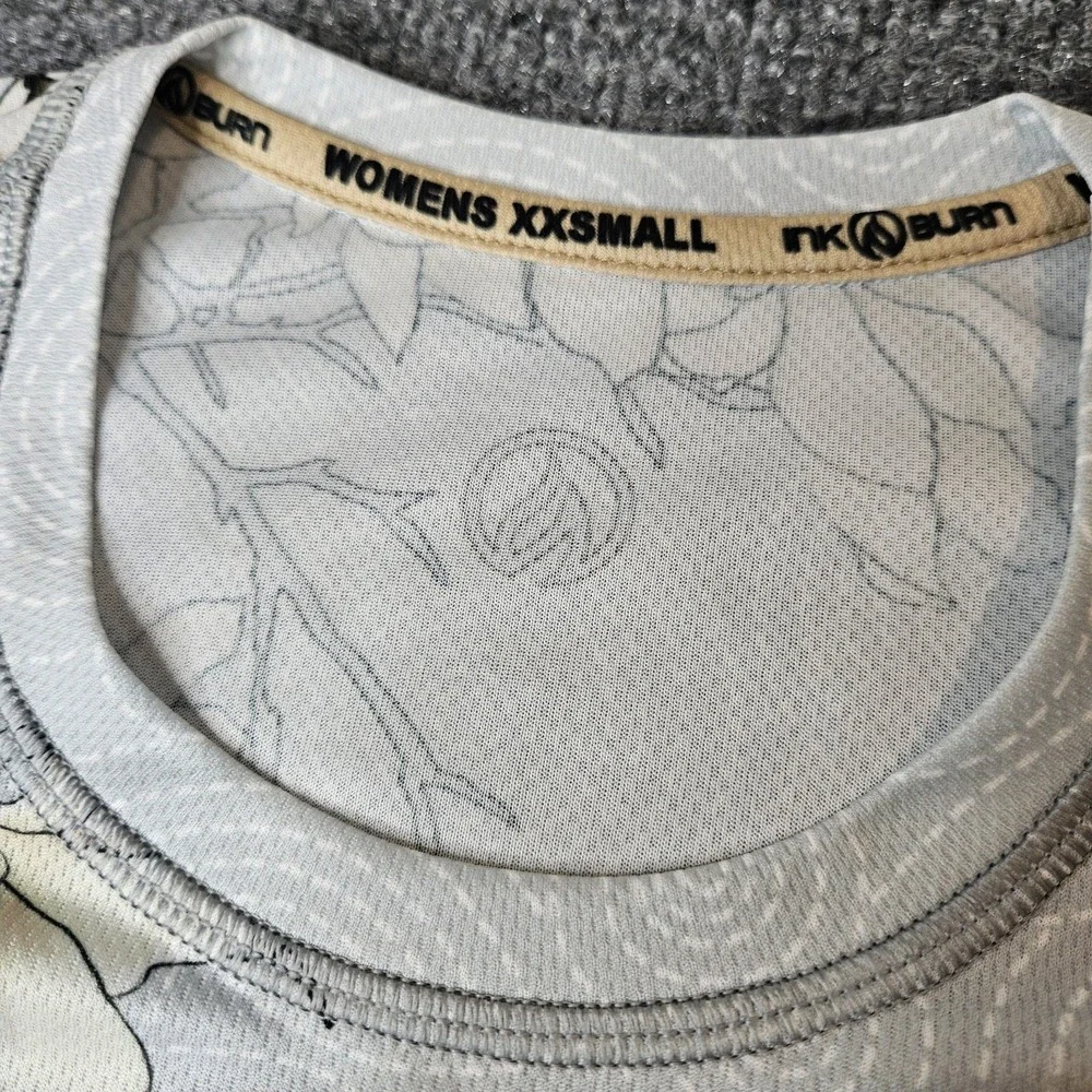 Inknburn Womens Tech Tee Size‎ XXS Magnolia Shortsleeve Quick Dry Wicking